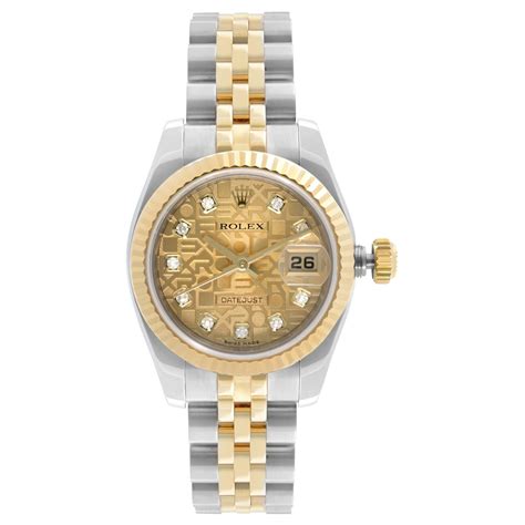 polso ragazza con rolex oro|Rolex Lady Datejust orologi da polso .